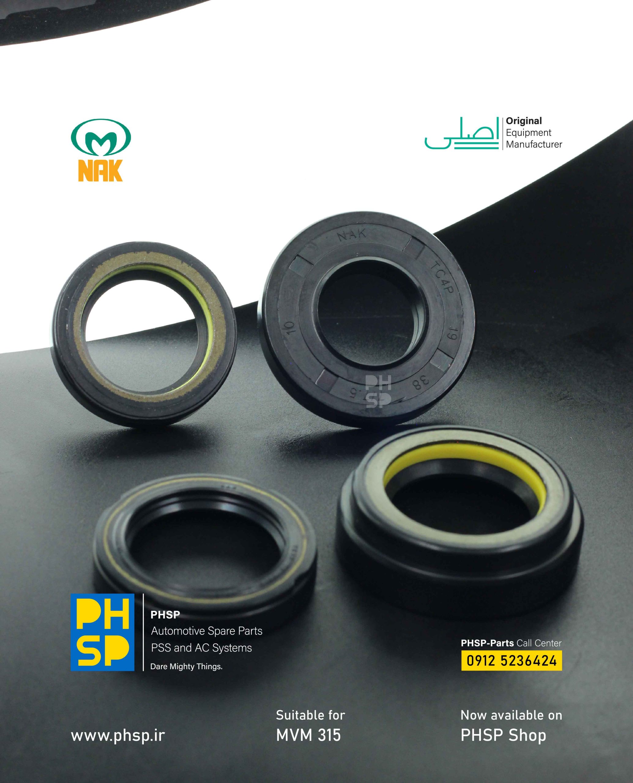OIL SEAL SET MVM 315-01